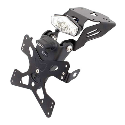Support de plaque Evotech noir Honda NC 700 X 12-14