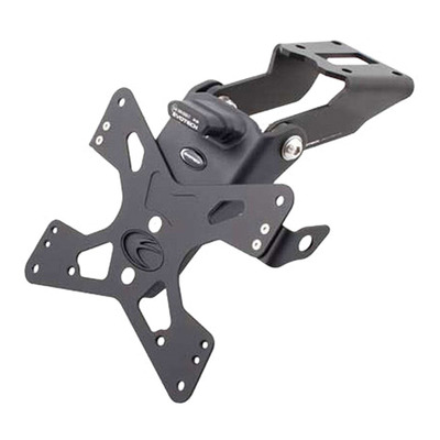 Support de plaque Evotech noir Kawasaki Z 800 13-16