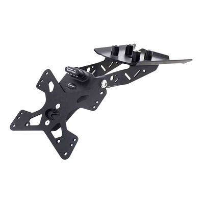 Support de plaque Evotech noir KTM 390 Duke 17-23