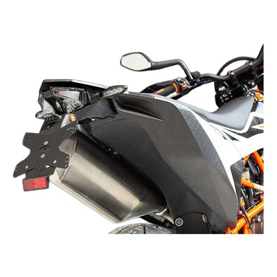 Support de plaque Evotech noir KTM 690 SMCR 19-24
