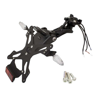 Support de plaque Evotech noir MV Agusta Rivale 800 13-19