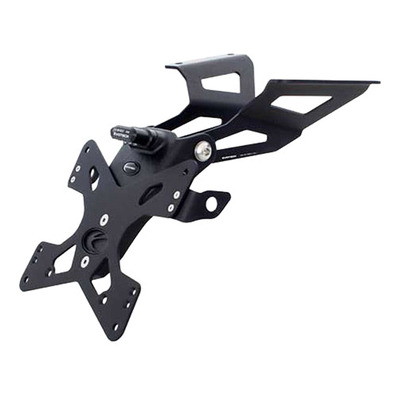 Support de plaque Evotech noir Suzuki GSX-R 1000 17-20