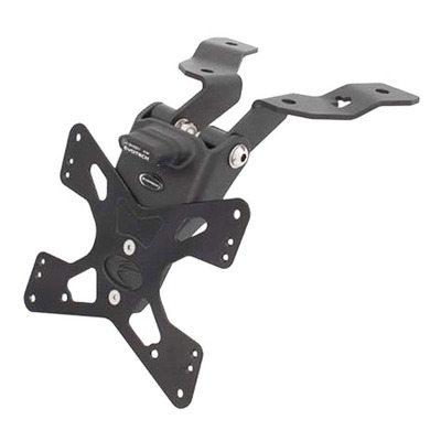 Support de plaque Evotech noir Suzuki GSX-R 750 11-16