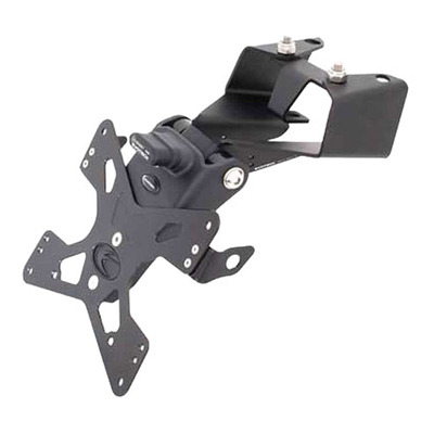 Support de plaque Evotech noir Triumph Speed Triple 1050 11-15