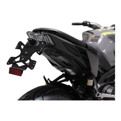 Support de plaque Evotech noir Yamaha MT-09 17-20