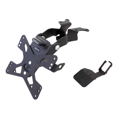 Support de plaque Evotech noir Yamaha MT-10 16-18