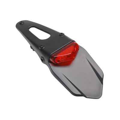 Support de plaque Replay luxe avec feu arrière intégré rouge à leds avec bavette