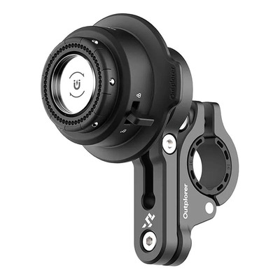 Support de smartphone tige de rétroviseur Outplorer QM04 magnétique, anti-vibration et orientable