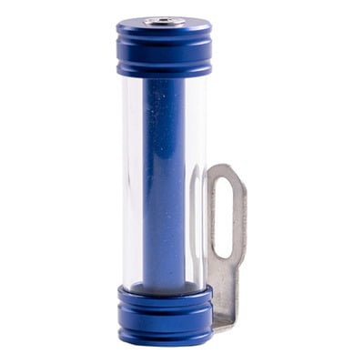 Support de vignette Topline tube bleu