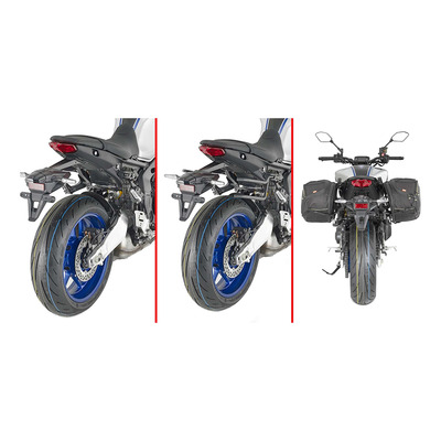 Support pour sacoches cavalière Givi Remove-X à liaison rapide Yamaha MT-09 21-23