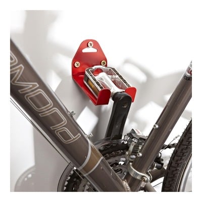 Support présentoir vélo mural avec fixation par la pédale (1 vélo)