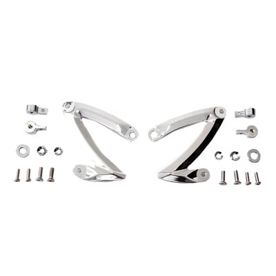 Supports d'optique Highsider Z-Style chrome