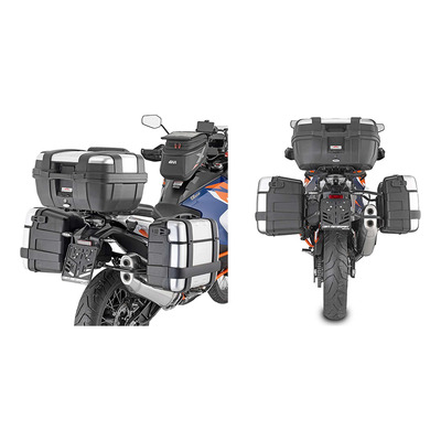 Supports de valises latérales Givi ONE-FIT (PLO) pour système Monokey KTM 1290 Super Adv R 21-24