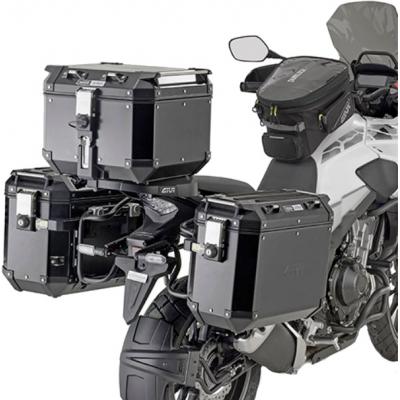 Supports de valises latérales Givi ONE-FIT (PLO) pour système Monokey Cam-Side Honda CB 500X 19-23