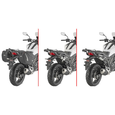 Supports retractables Givi Stealth pour sacoches latérales Easy-T Honda NC 750 X 25-26