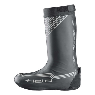 Sur-bottes de pluie Held Boot Skin Long noir mat