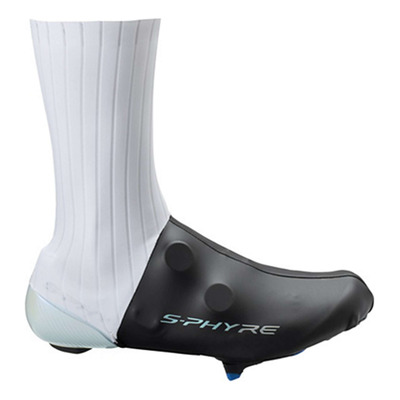Sur-Chaussure Vélo Shimano S-Phyre Flash Blanc/Noir