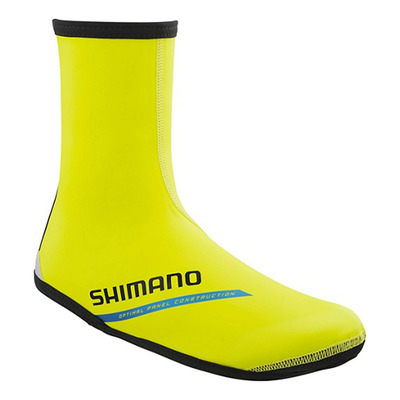 Sur-Chaussure Vélo Shimano Thermal Dual Fit jaune Néon