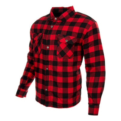 Sur-chemise Harisson Sweep carreaux noir/rouge