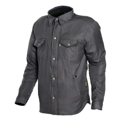 Surchemise moto Nexone Biker uni gris