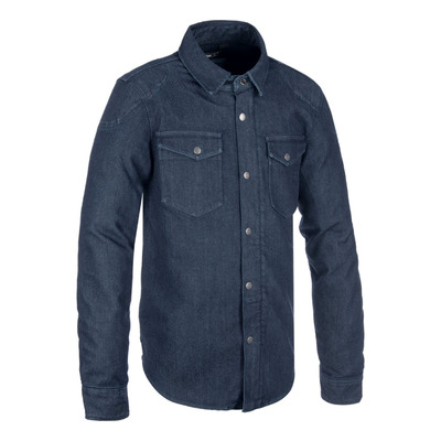 Surchemise moto Oxford Originale indigo
