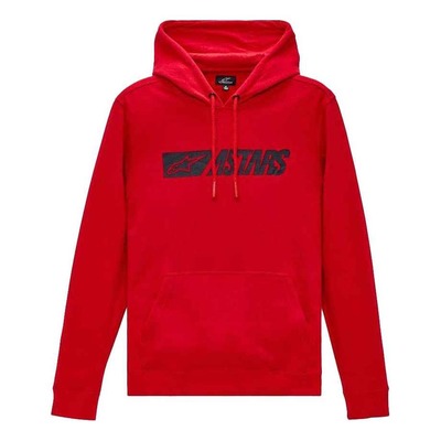 Sweat à capuche Alpinestars Reblaze hoodie rouge/noir