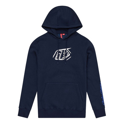 Sweat à capuche enfant Troy Lee Design Badge navy