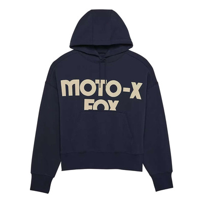 Sweat à capuche femme Fox Racing W Moto-X Oversized midnight