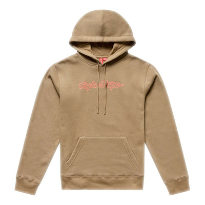 Sweat à capuche femme Troy Lee Design Signature sienna