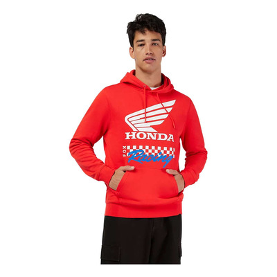 Sweat à capuche Fox Racing Honda red