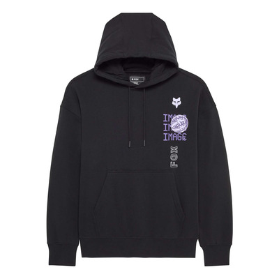 Sweat à capuche Fox Racing Image Phantom Oversized black