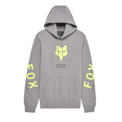 Sweat à capuche Fox Racing Shield steal grey