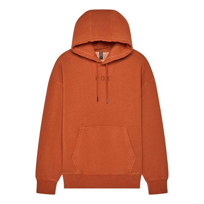 Sweat à capuche Fox Racing Wordmark Oversized cognac