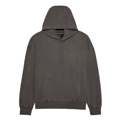Sweat à capuche Fox Racing Wordmark Oversized grey