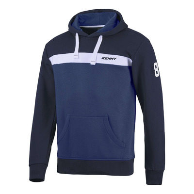 Sweat à capuche Kenny College blue
