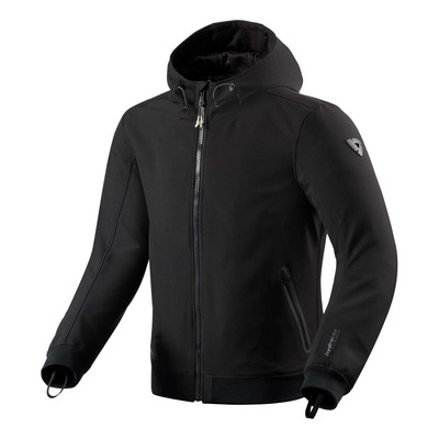 Sweat à capuche moto Rev’It Saros WB black