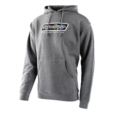 Sweat à capuche Troy Lee Designs Go Faster anthracite