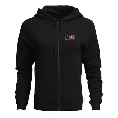 Sweat à capuche zippé Thor Vantage black