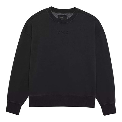 Sweat Fox Racing Wordmark Oversized BLACK