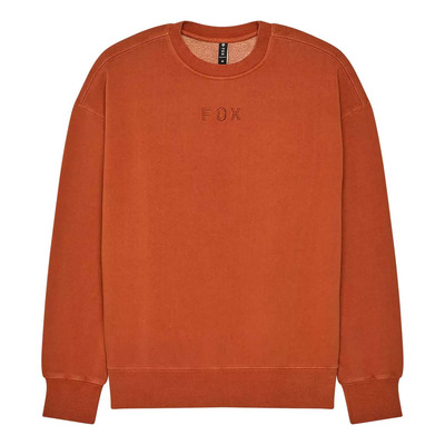 Sweat Fox Racing Wordmark Oversized cognac