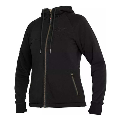 Sweat moto femme John Doe XTM Hoodie V2 black
