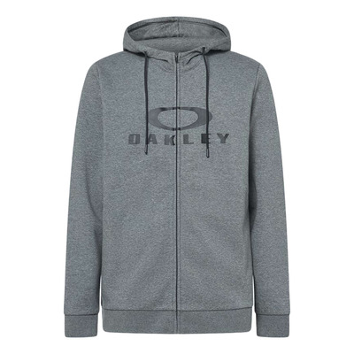 Sweat zippé à capuche Oakley Bark FZ 2.0 gris