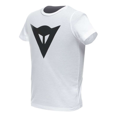 T-Shirt enfant Dainese Logo Kid blanc/noir
