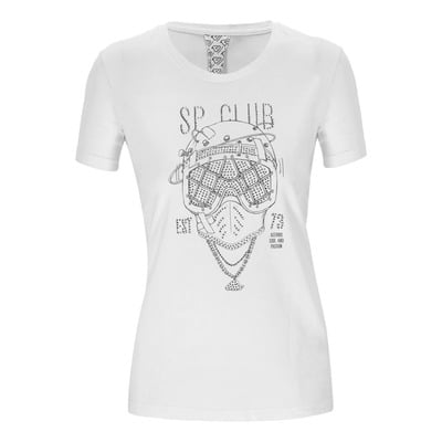 T-shirt femme Acerbis SP Club Diver Lady blanc