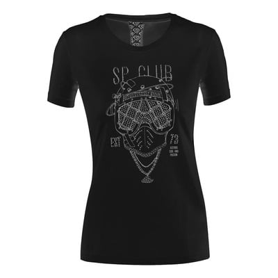 T-shirt femme Acerbis SP Club Diver Lady noir