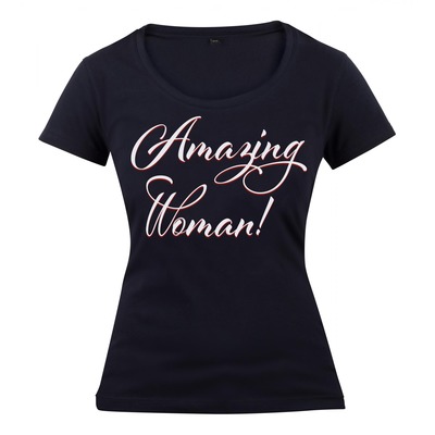 T-shirt femme Segura Amanda marine