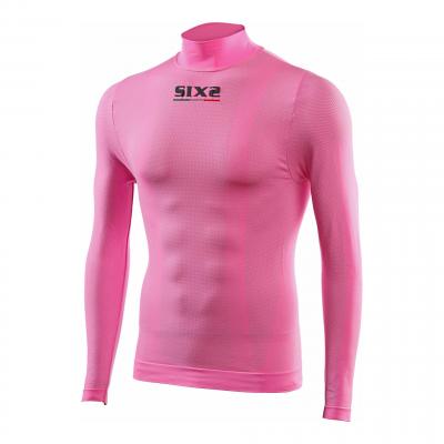T-Shirt manches longues Sixs TS3 rose fluo