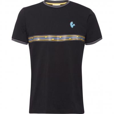 T-shirt Vespa V-Stripes noir