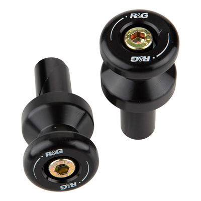 Tampons de bras oscillant diabolos R&G Racing noir Ducati Monster 696 08-14