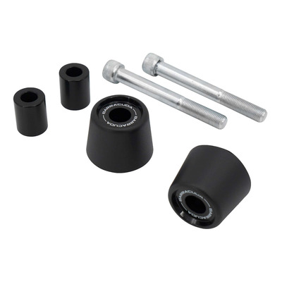 Tampons de protection Barracuda noir Honda Hornet 1000 2025